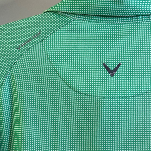 Callaway Men's Green Golf Polo - Picture 5 of 6